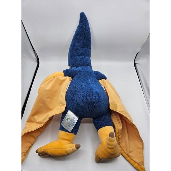 Build A Bear Blue Pterodactyl Plush Flying Dinosaur with Wings 18" Tall - Picture 8 of 10